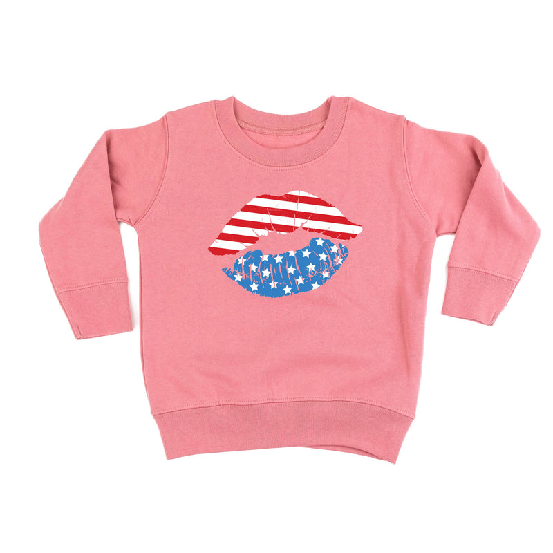 Patriotic Lips - Child Sweater