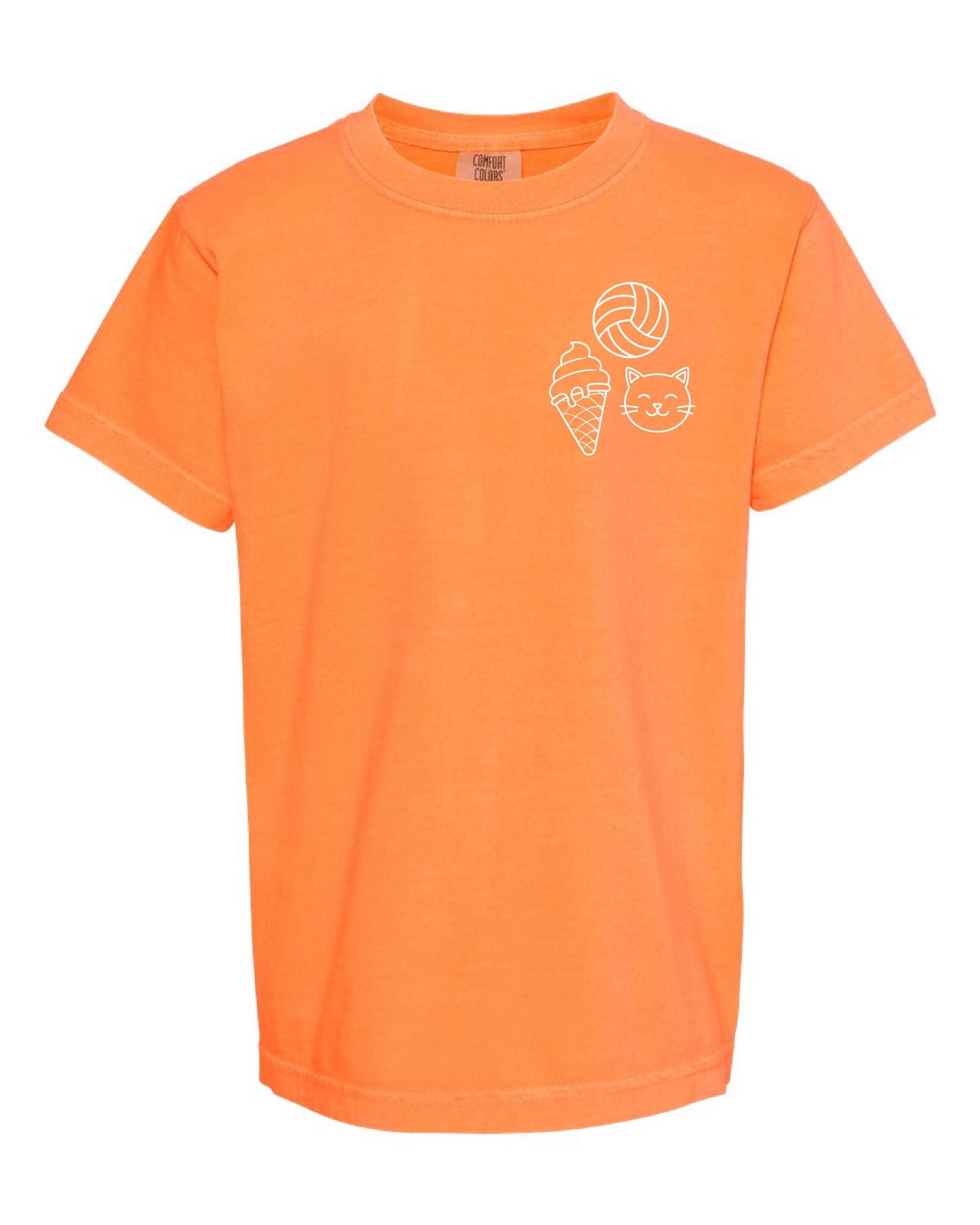 Youth Personali-tees - Choose your symbols - Comfort Colors Tee Little Mama Shirt Shop LLC