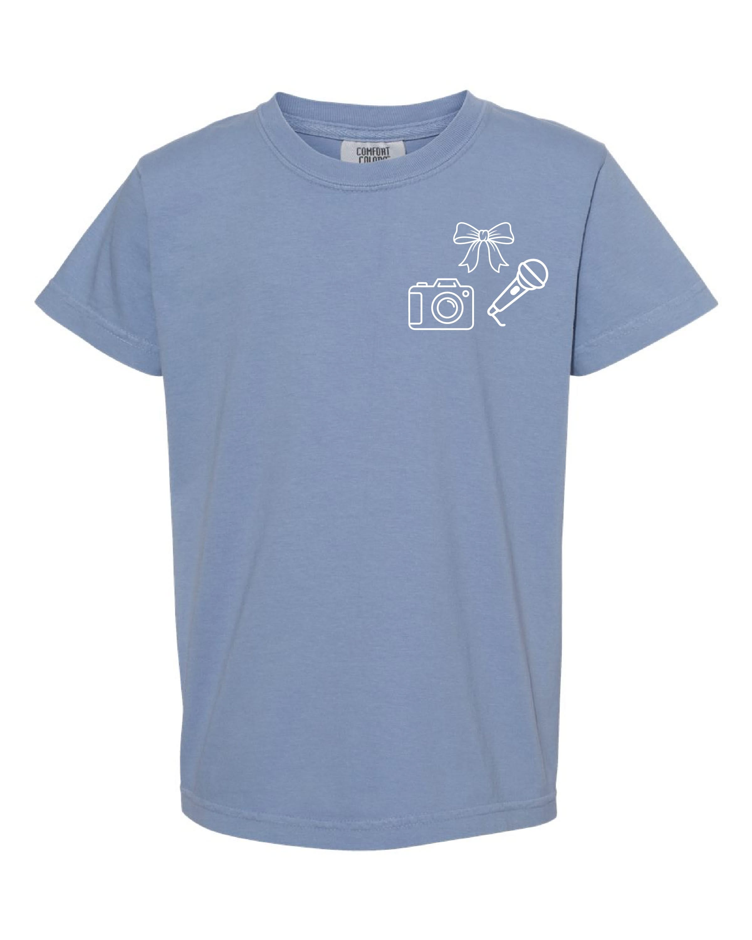 Youth Personali-tees - Choose your symbols - Comfort Colors Tee Little Mama Shirt Shop LLC
