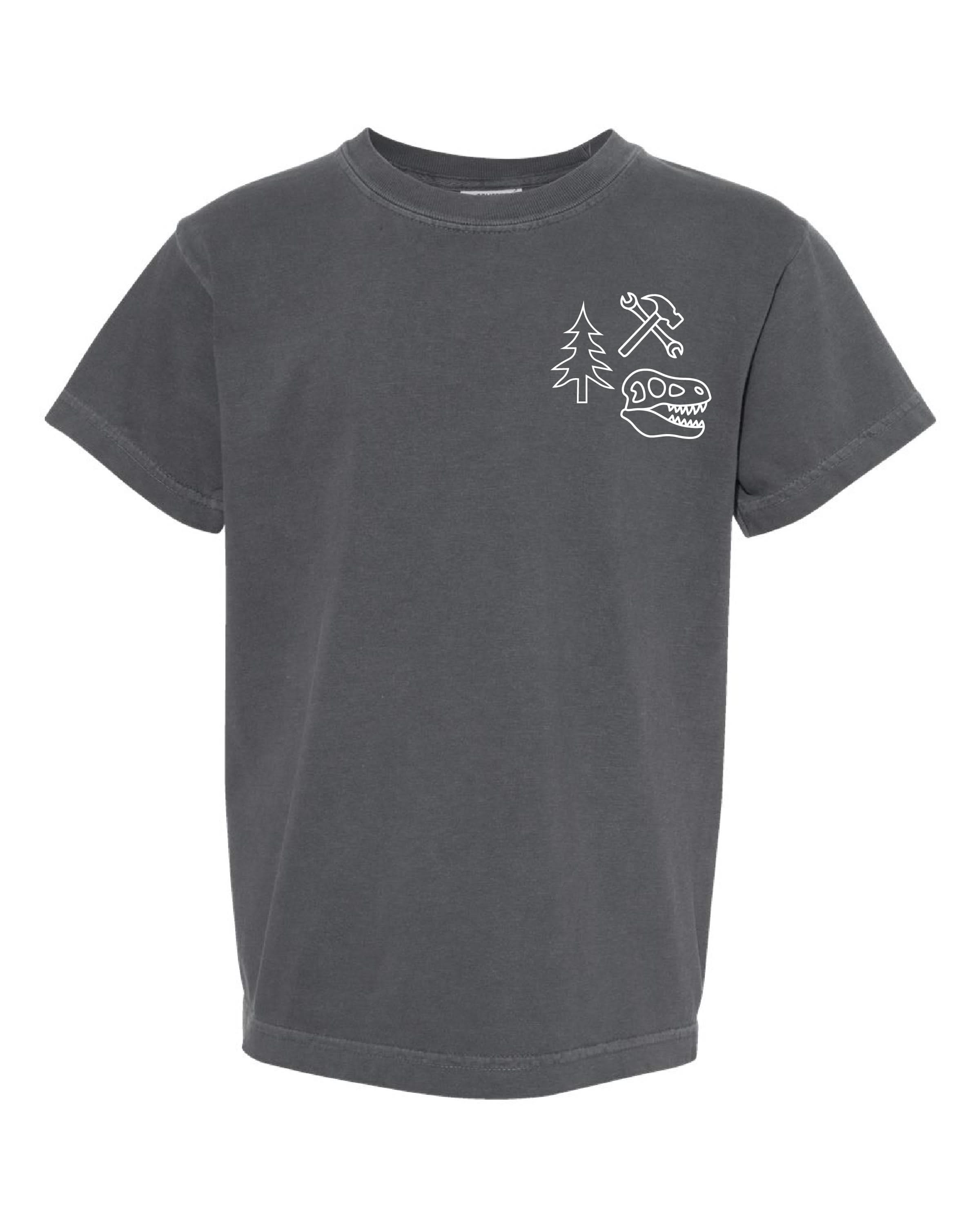 Youth Personali-tees - Choose your symbols - Comfort Colors Tee Little Mama Shirt Shop LLC