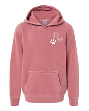 Youth Personali-tees - Choose your symbols - Pigment Hoodie Little Mama Shirt Shop LLC