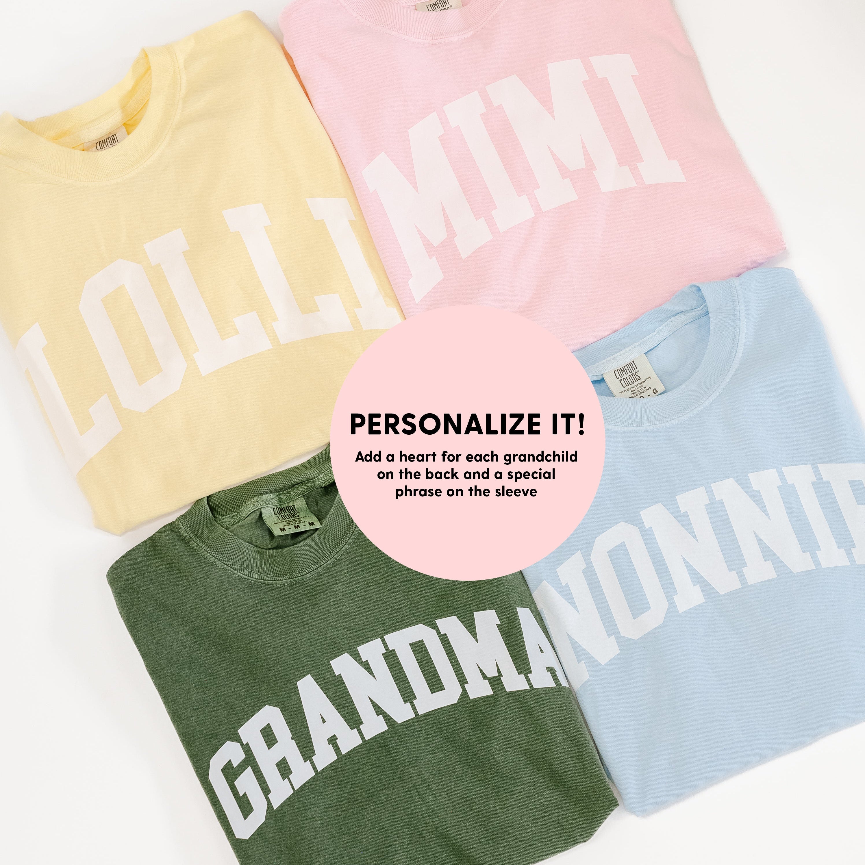 Grandma + Crew - Comfort Colors Tee - Mother's Day Exclusive Little Mama Shirt Shop