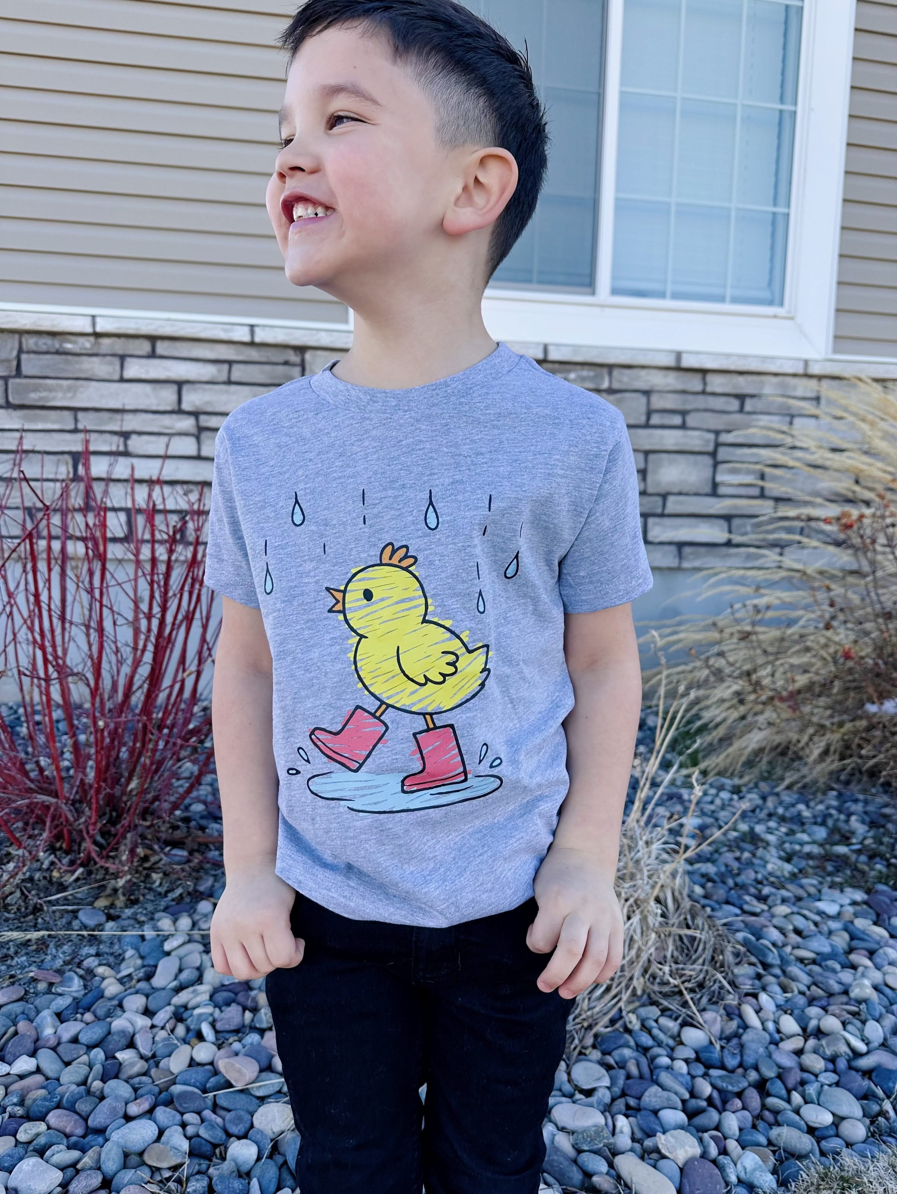 Playful Duck Child Tee | Cute Kids Spring Graphic Shirt Little Mama Shirt Shop LLC