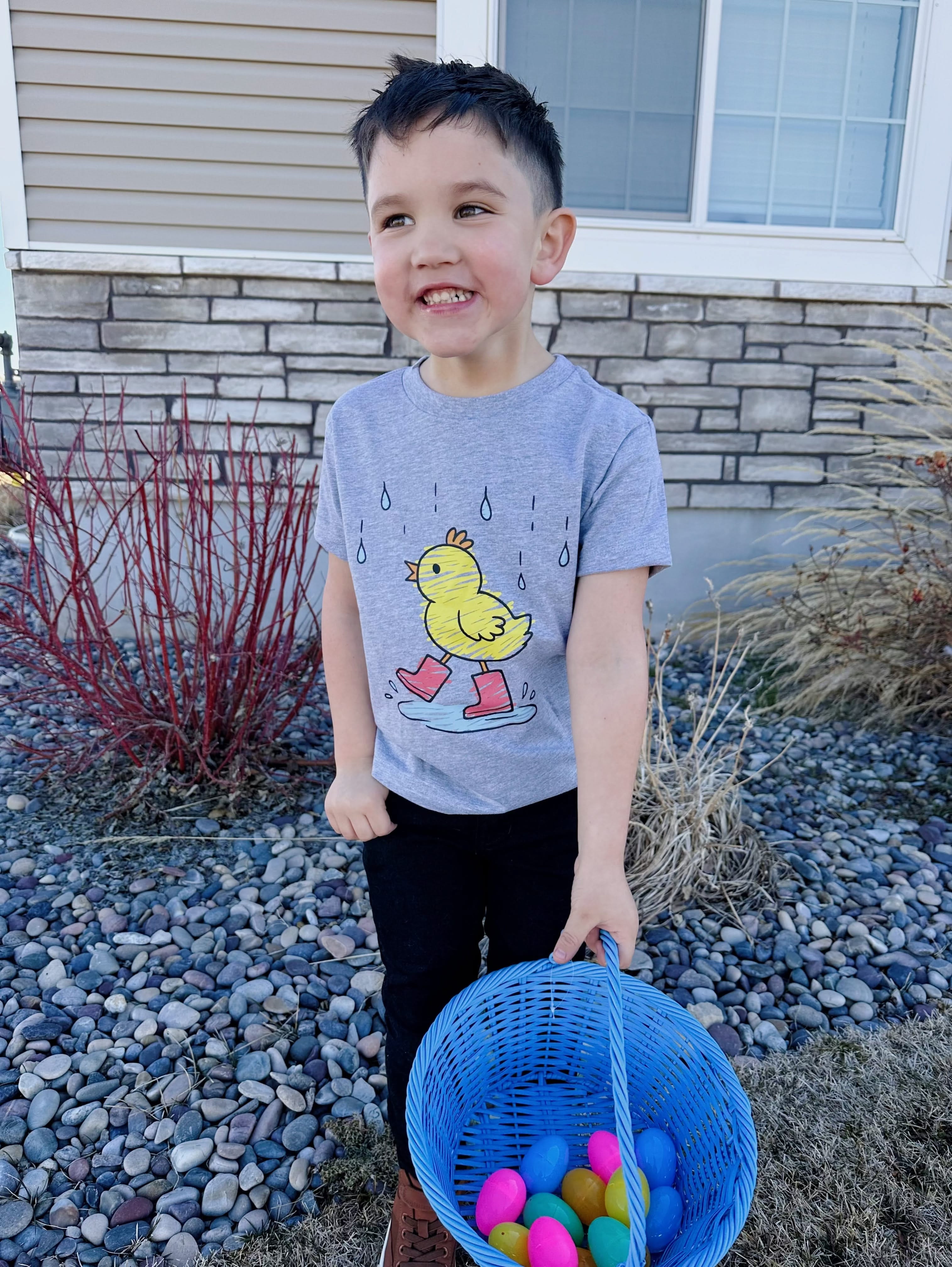 Playful Duck Child Tee | Cute Kids Spring Graphic Shirt Little Mama Shirt Shop LLC