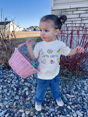Happy Easter Child Tee | Kids Easter Graphic Shirt Little Mama Shirt Shop LLC