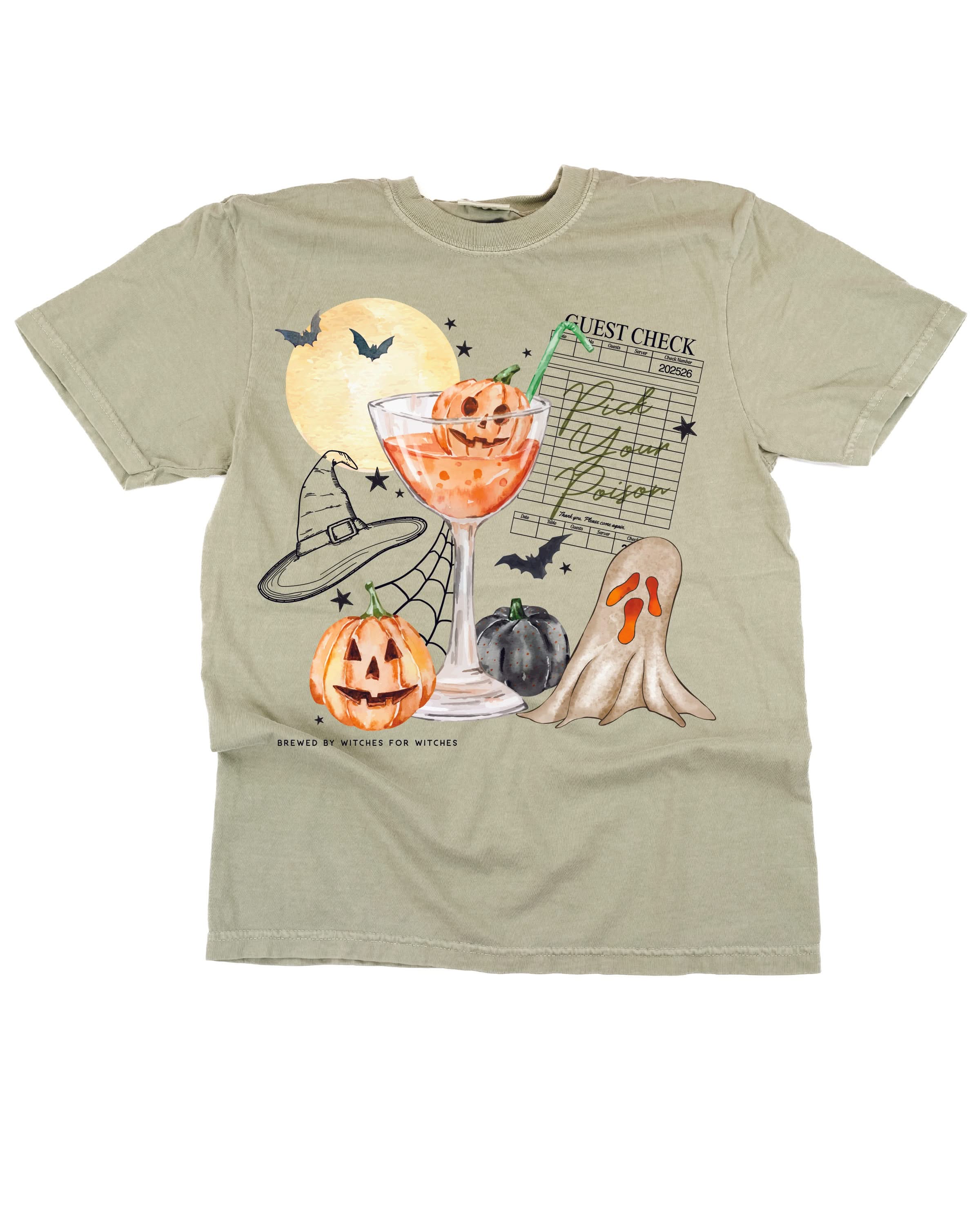 Pick Your Poison - Comfort Colors Tee Little Mama Shirt Shop