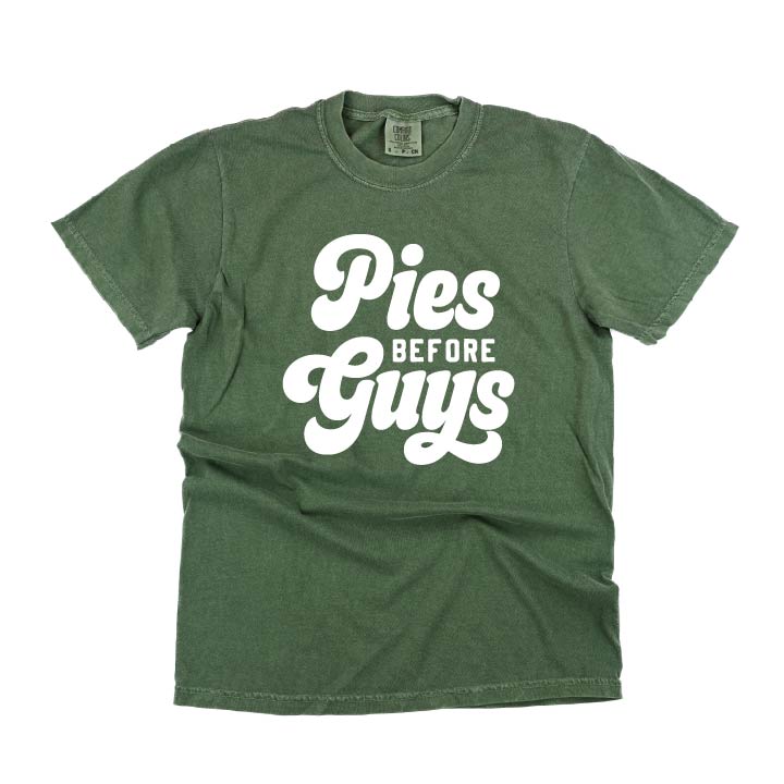 Pies Before Guys - Comfort Colors Tee Little Mama Shirt Shop