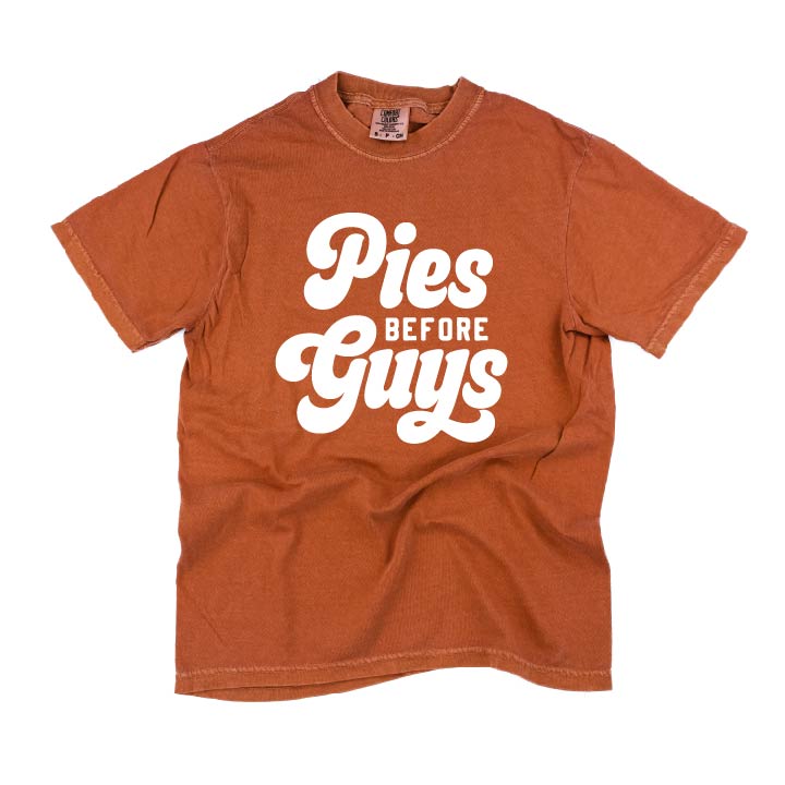 Pies Before Guys - Comfort Colors Tee Little Mama Shirt Shop