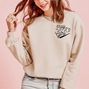 Play Like A Girl - BASIC Fleece Little Mama Shirt Shop LLC
