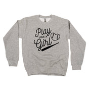 Play Like A Girl - BASIC Fleece Little Mama Shirt Shop LLC