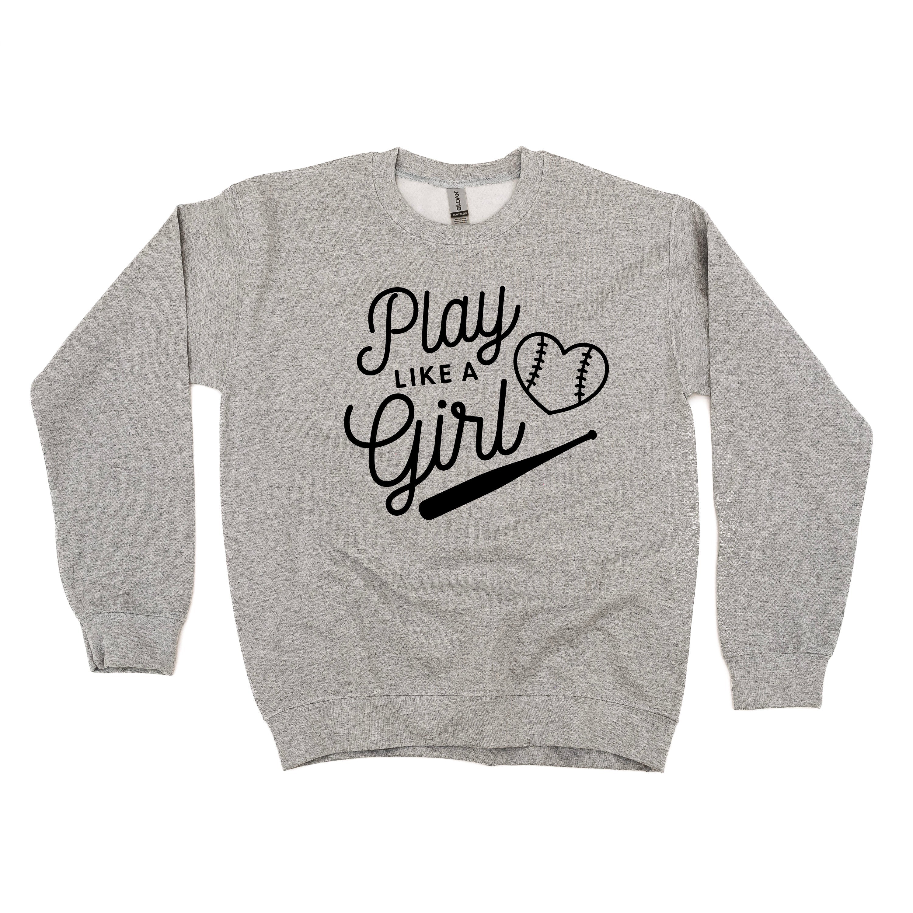 Play Like A Girl - BASIC Fleece Little Mama Shirt Shop LLC