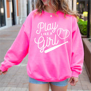 Play Like A Girl - BASIC Fleece Little Mama Shirt Shop LLC