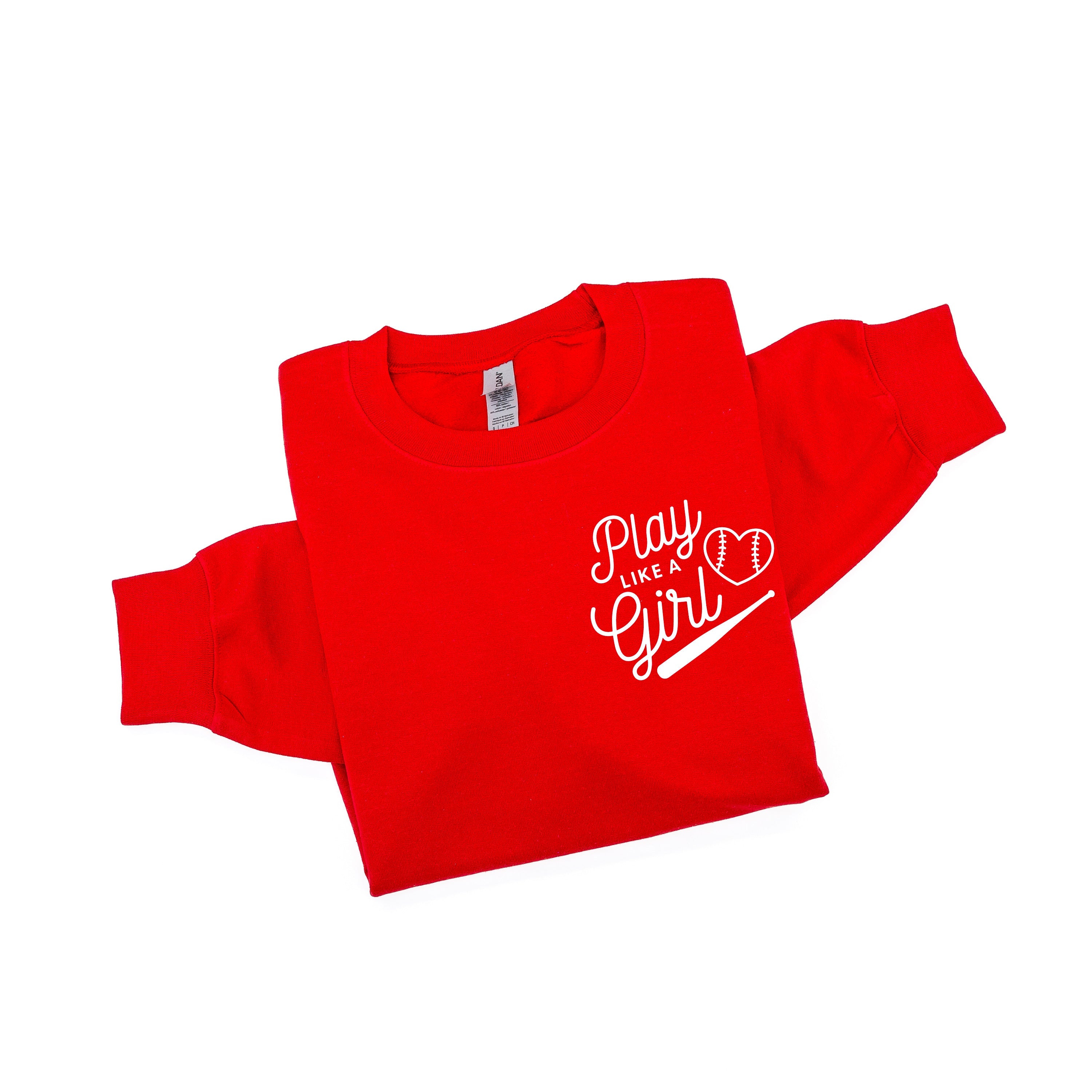 Play Like A Girl - BASIC Fleece Little Mama Shirt Shop LLC