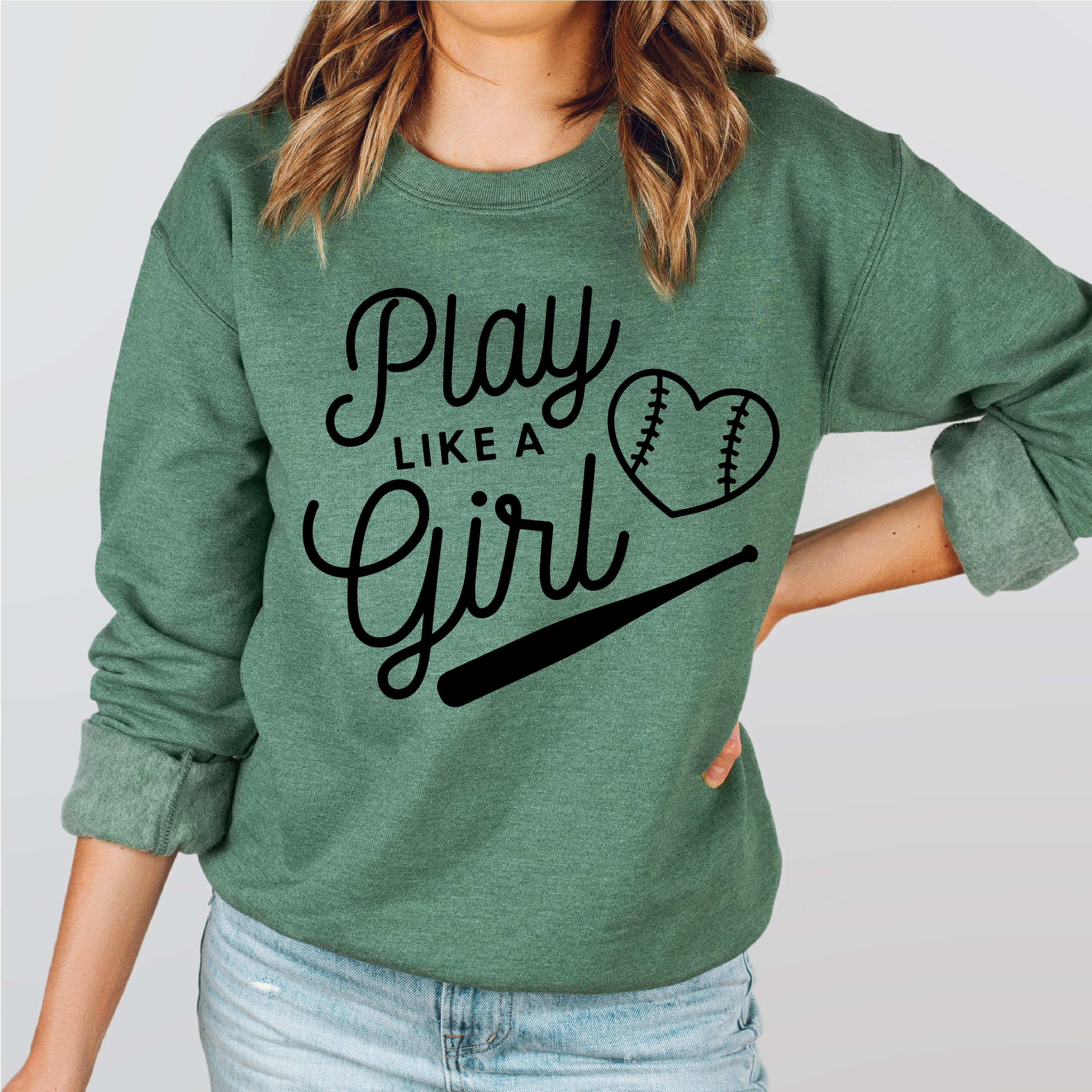 Play Like A Girl - BASIC Fleece Little Mama Shirt Shop LLC