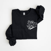 Play Like A Girl - BASIC Fleece Little Mama Shirt Shop LLC