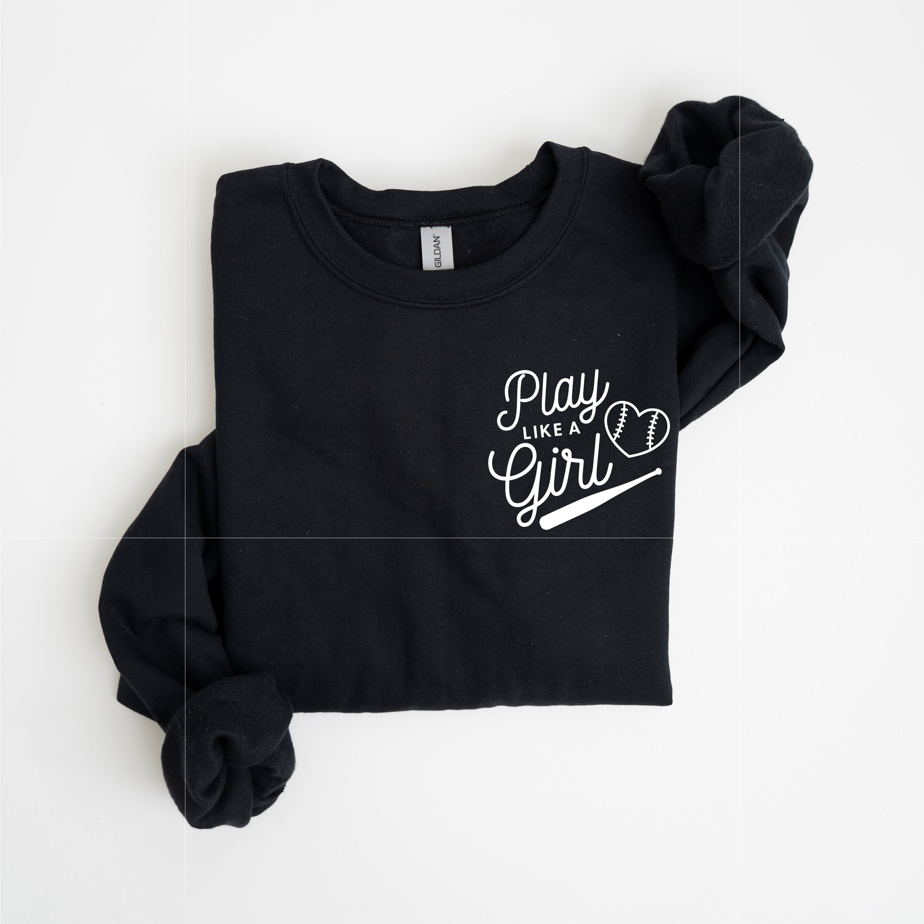 Play Like A Girl - BASIC Fleece Little Mama Shirt Shop LLC