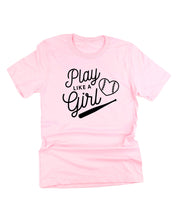 Play Like a Girl - Unisex Tee Little Mama Shirt Shop