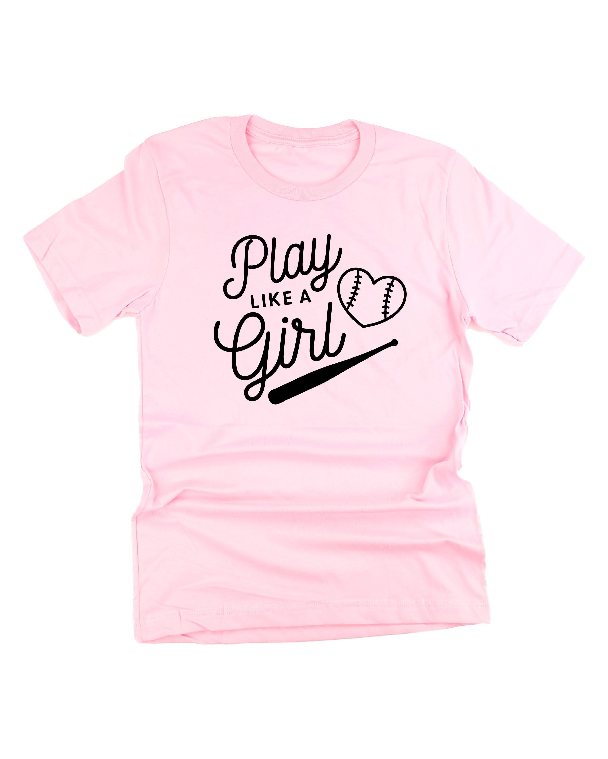 Play Like a Girl - Unisex Tee Little Mama Shirt Shop