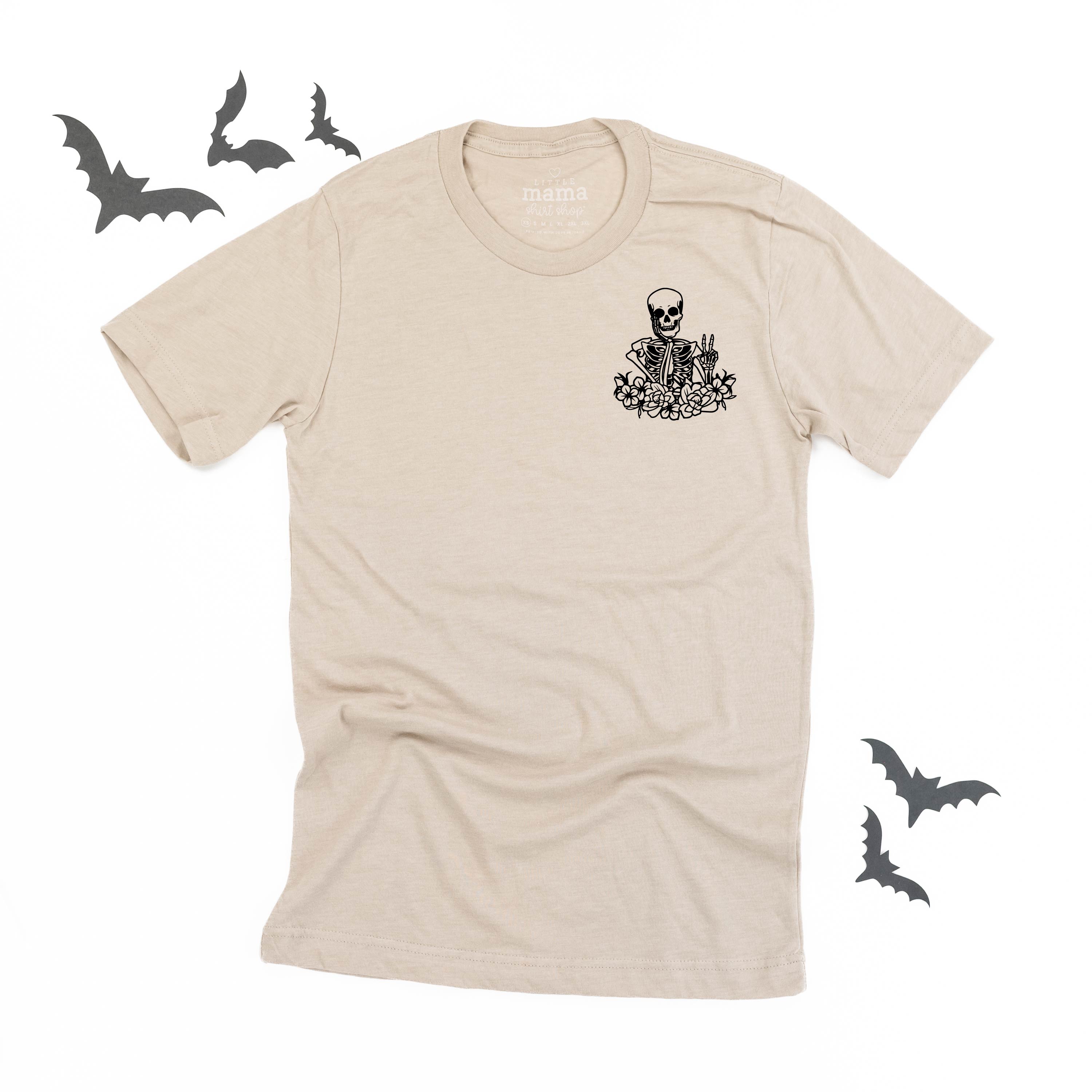 Never Better Daydreaming Skelly - Unisex Tee Little Mama Shirt Shop