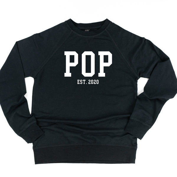 POP - EST. (Select Your Year) - Lightweight Pullover Sweater
