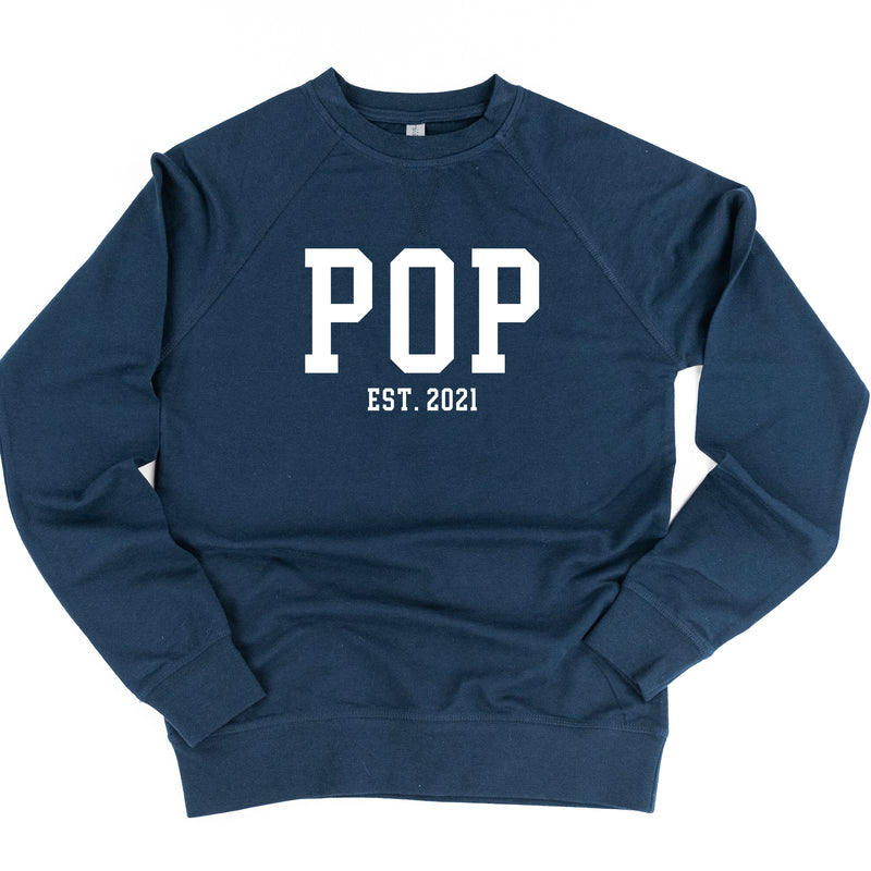 POP - EST. (Select Your Year) - Lightweight Pullover Sweater