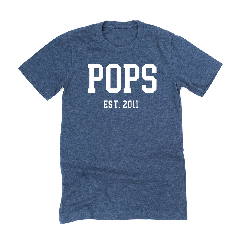 POPS - EST. (Select Your Year) - Unisex Tee