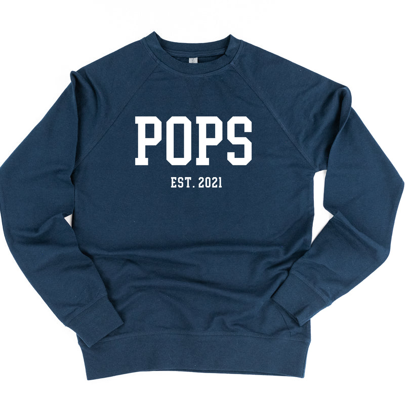 POPS - EST. (Select Your Year) - Lightweight Pullover Sweater