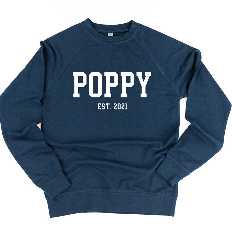 POPPY - EST. (Select Your Year) - Lightweight Pullover Sweater