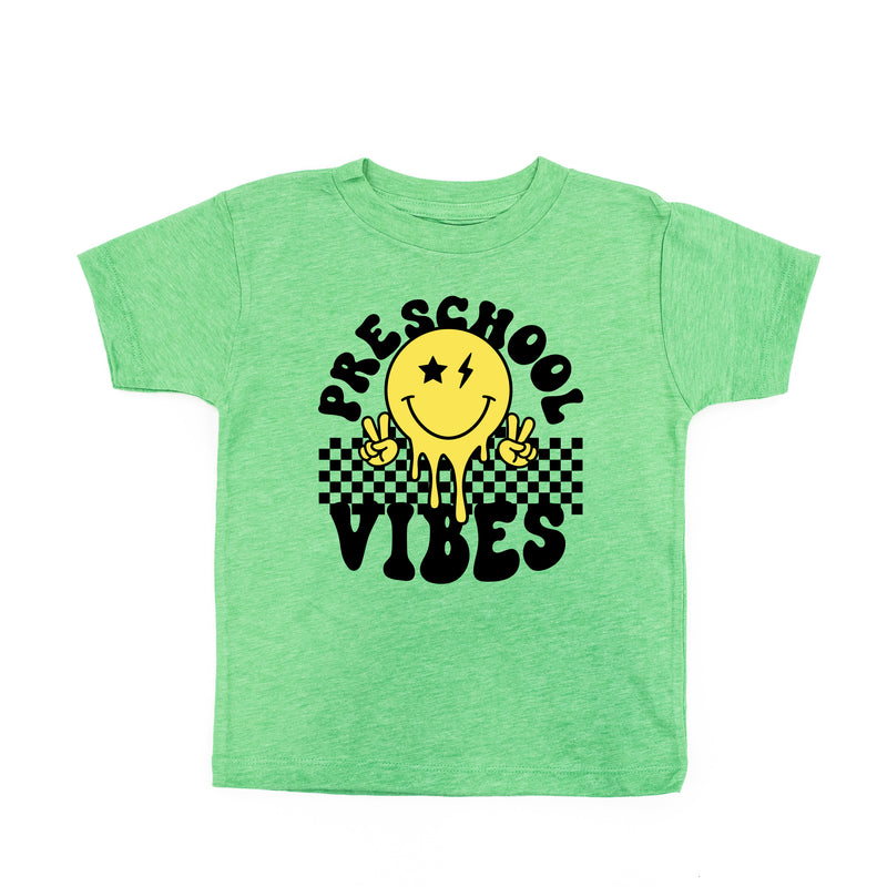 Pre School Vibes - Peace Smiley - Short Sleeve Child Shirt