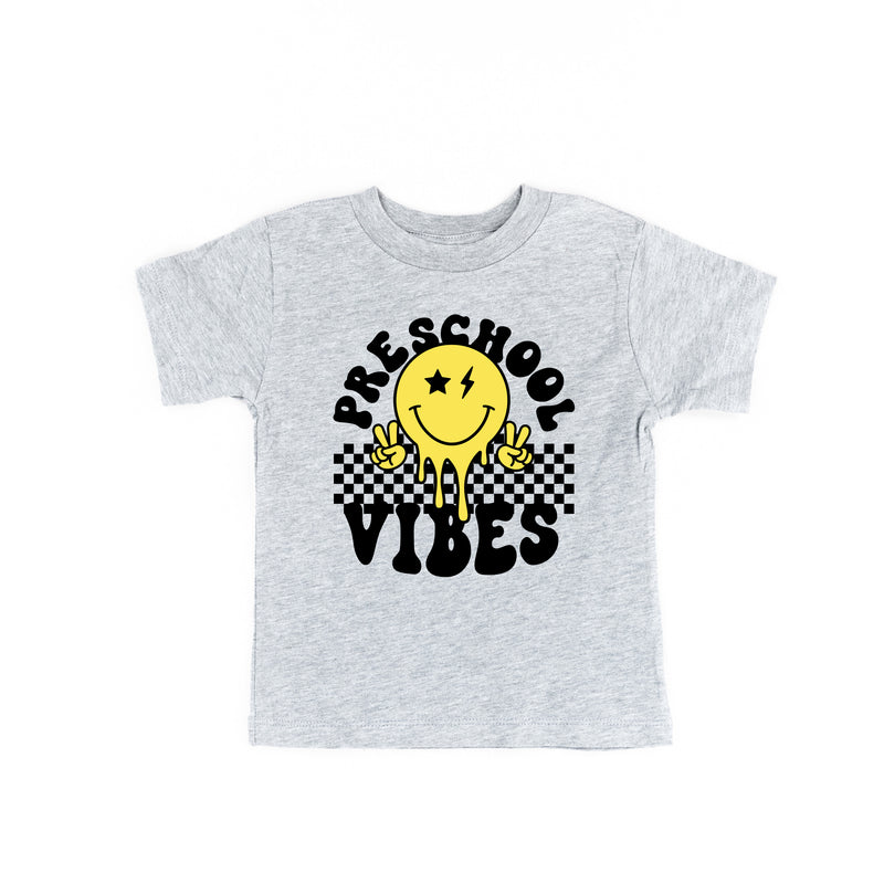 Pre School Vibes - Peace Smiley - Short Sleeve Child Shirt