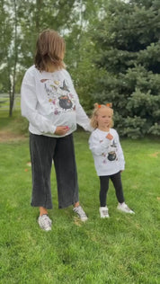 Whimsical Witches Brew - Set of 2 Basic Fleece Sweaters