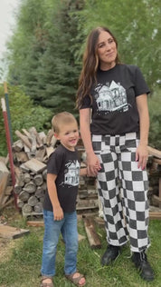 Enter If You Dare - Set of 2 Matching Comfort Colors Tees