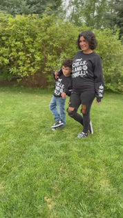 Chills and Thrills - Set of 2 Black Basic Fleece Sweaters