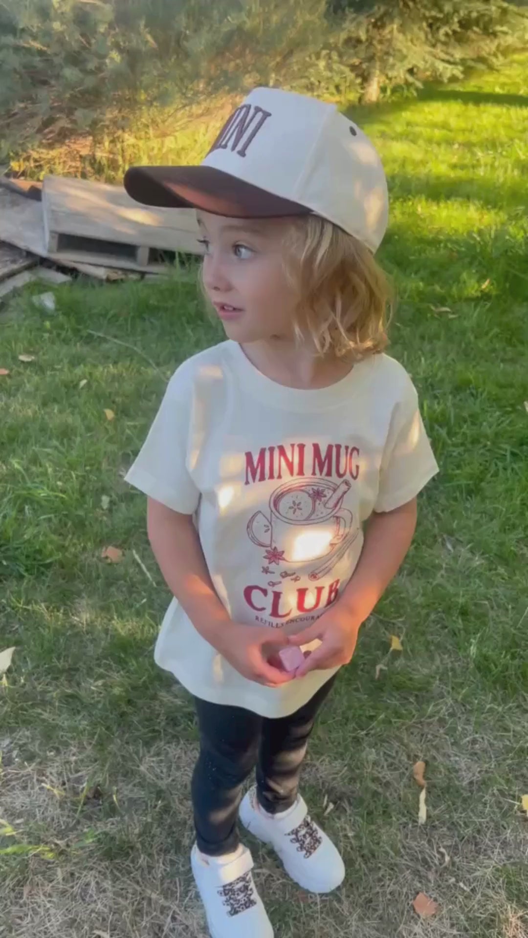 MINI - Puff Embroidered Trucker Hat - Youth Size