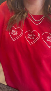 Start a Conversation! - Choose 3 Hearts - Basic Fleece