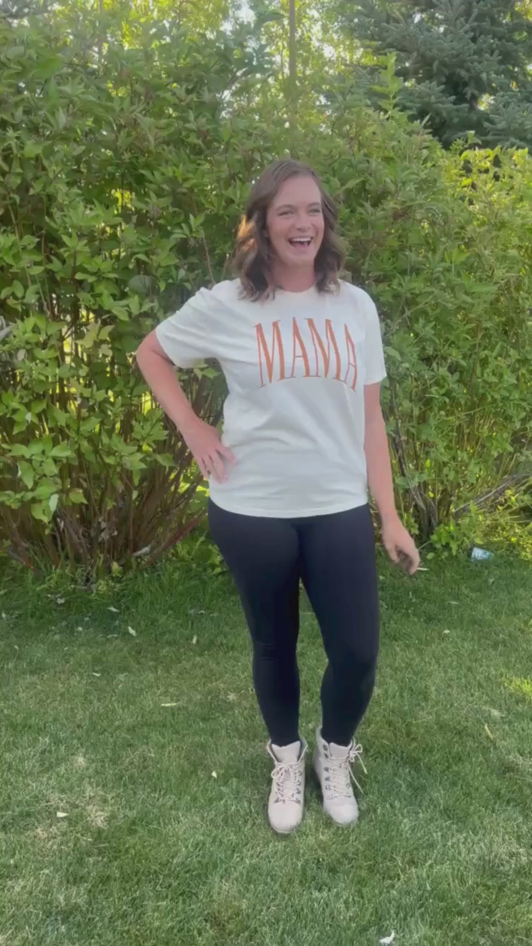 MAMA - Tall Varsity - Comfort Colors Tee