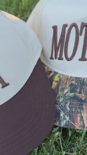 MOTHER + MINI - Puff Embroidered Trucker Hat - (Set of 2)