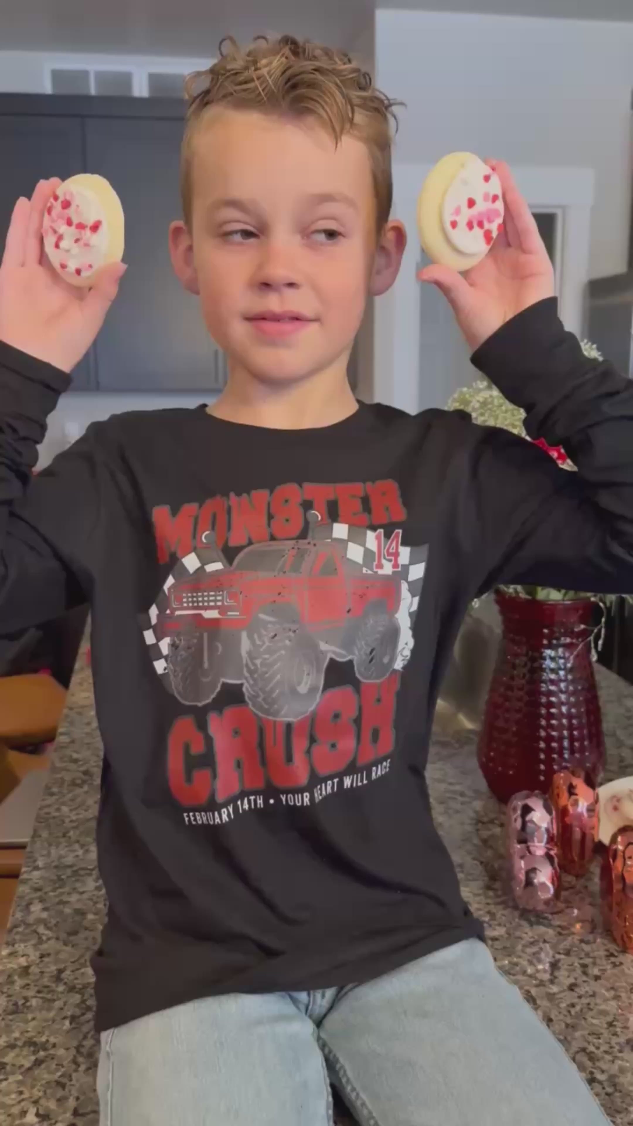 Monster Crush - Child Long Sleeve Tee