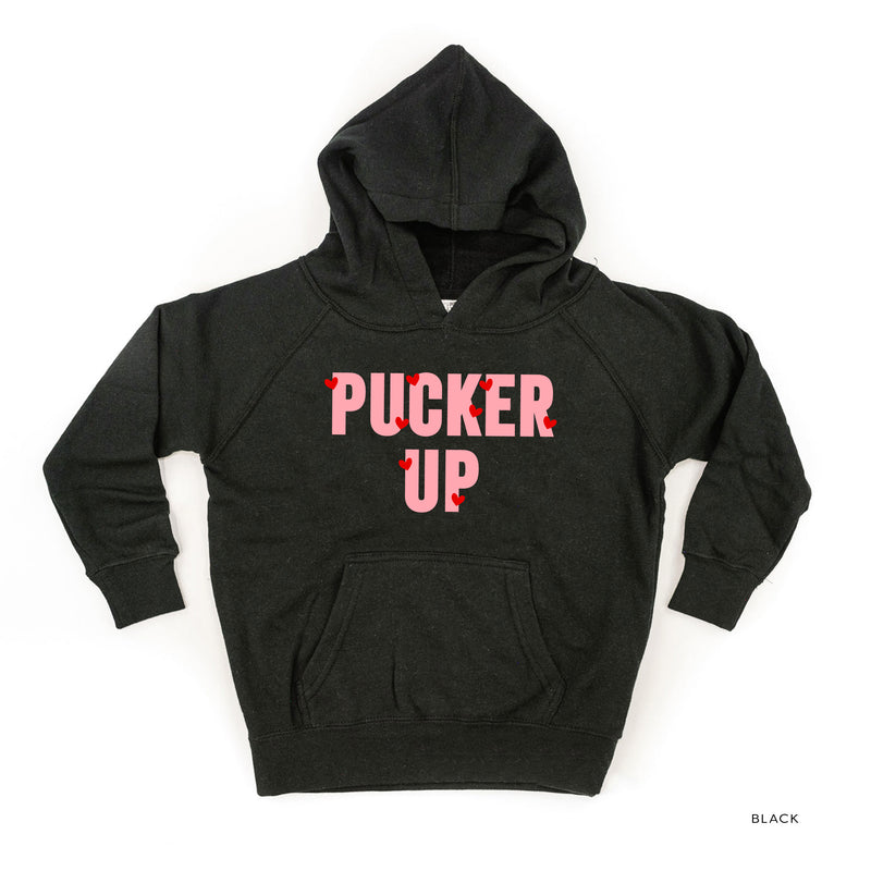 Pucker Up - Mini Hearts - Child HOODIE