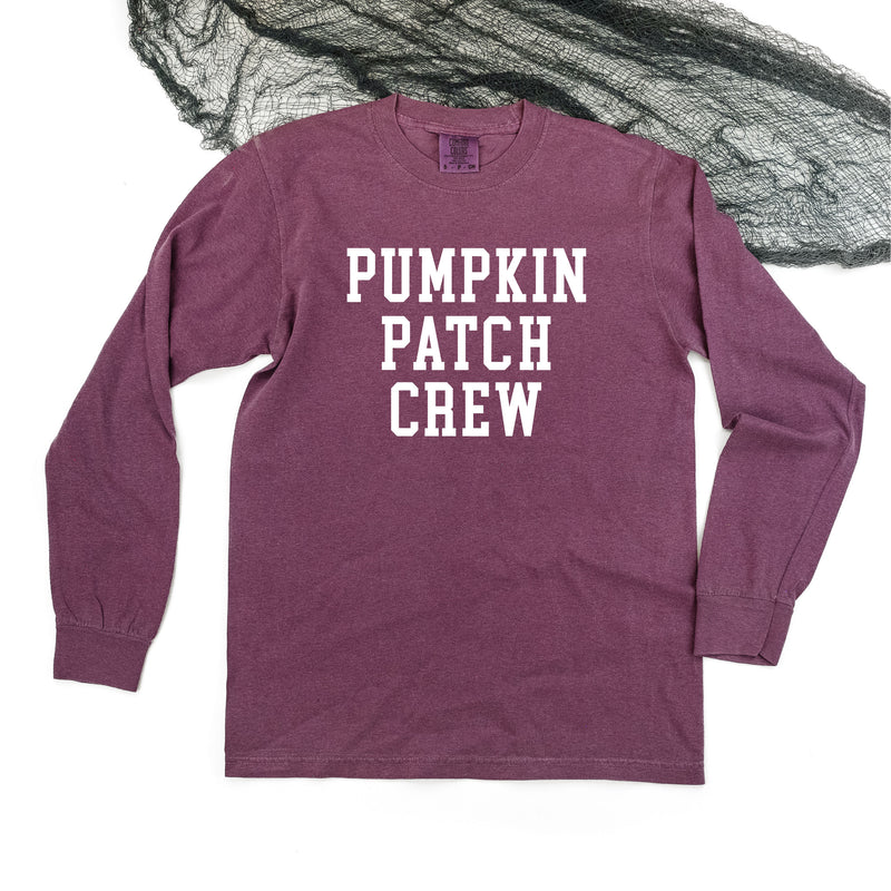 Pumpkin Patch Crew - LONG SLEEVE COMFORT COLORS TEE