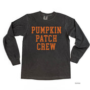 Pumpkin Patch Crew - LONG SLEEVE Comfort Colors Tee Little Mama Shirt Shop