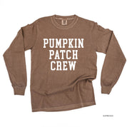 Pumpkin Patch Crew - LONG SLEEVE Comfort Colors Tee Little Mama Shirt Shop
