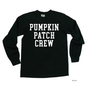 Pumpkin Patch Crew - LONG SLEEVE Comfort Colors Tee Little Mama Shirt Shop
