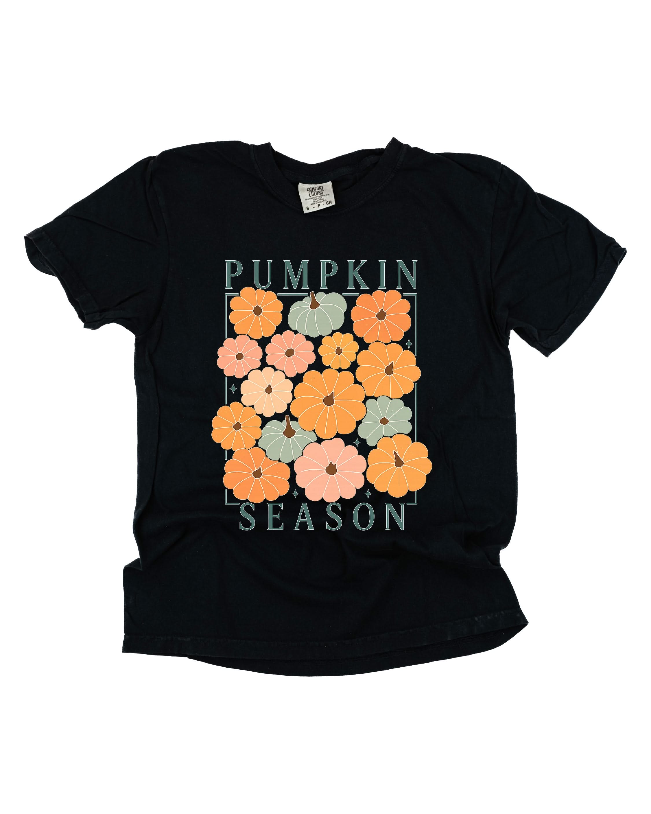 Pumpkin Season - Comfort Colors Tee Little Mama Shirt Shop