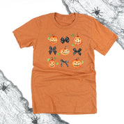 Pumpkins-n-Bows - Unisex Tee Little Mama Shirt Shop