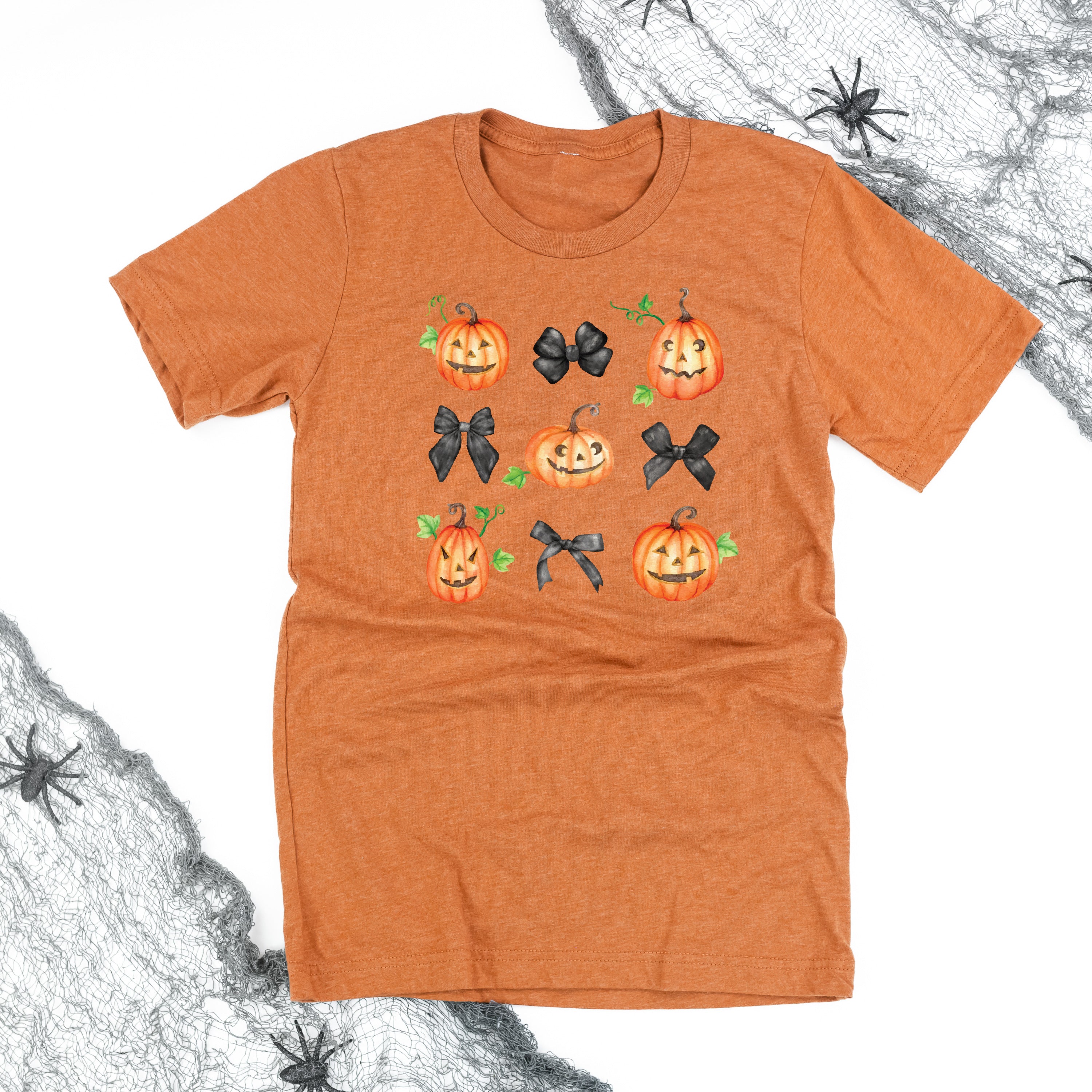 Pumpkins-n-Bows - Unisex Tee Little Mama Shirt Shop