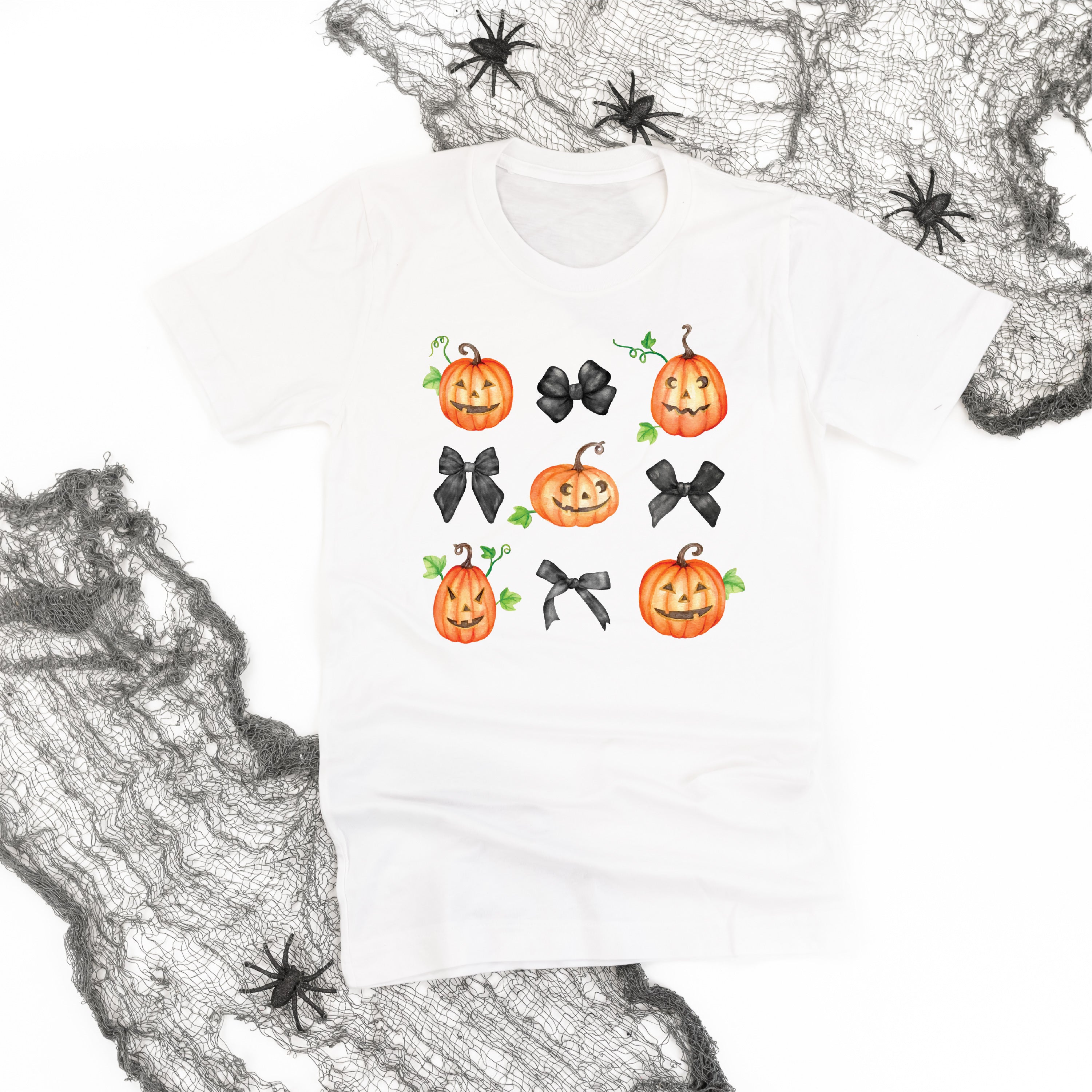 Pumpkins-n-Bows - Unisex Tee Little Mama Shirt Shop