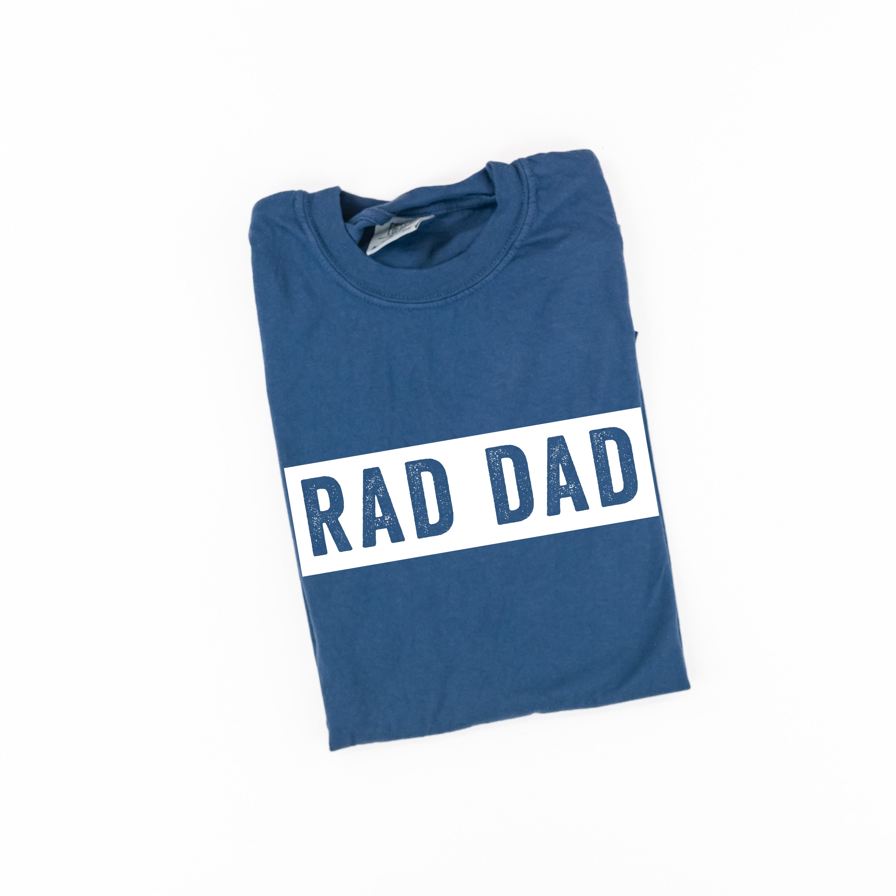 Rad Dad (One Line) - Comfort Colors Tee Little Mama Shirt Shop
