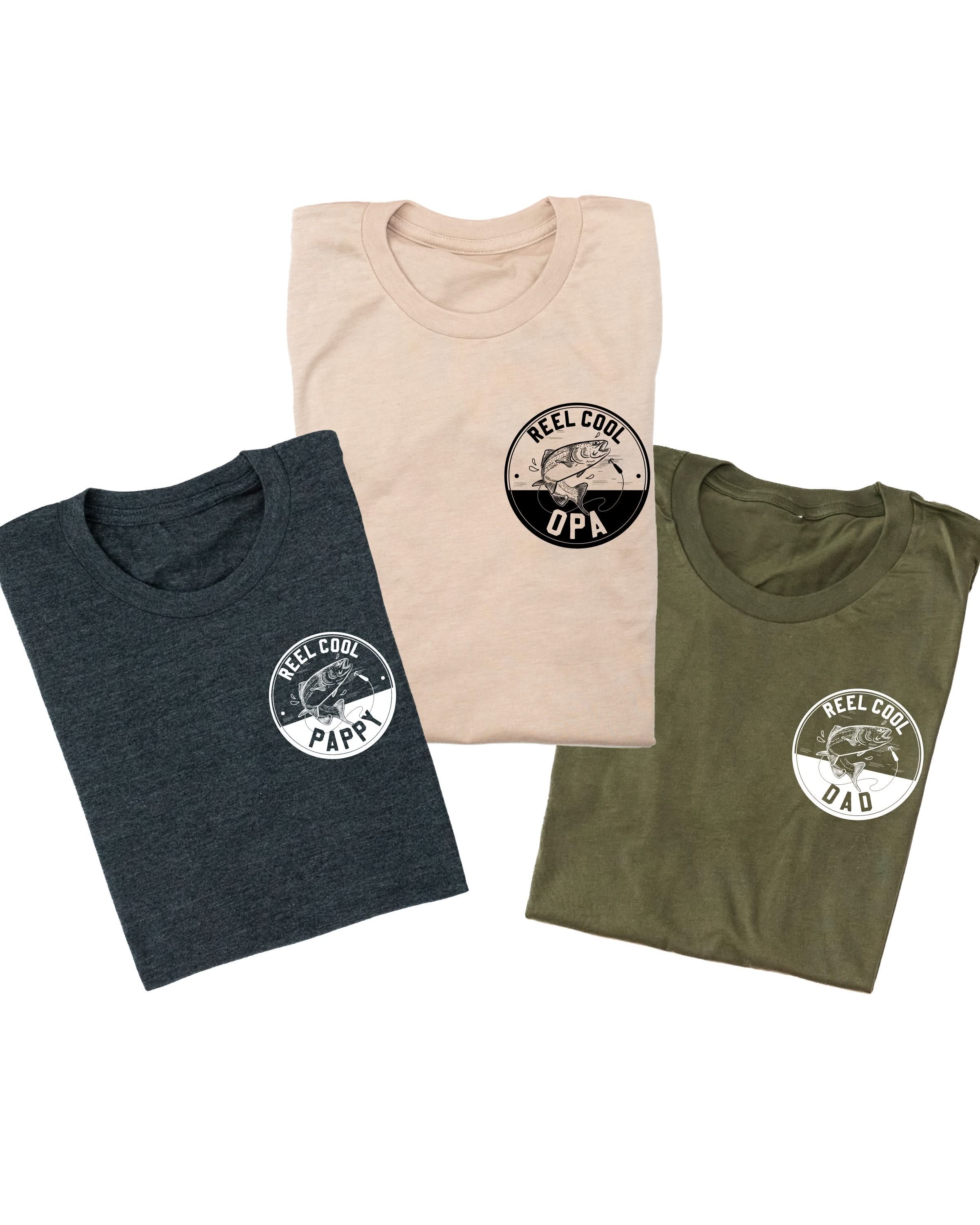 Reel Cool _____ (pocket) - (Choose Your Name) - Unisex Tee Little Mama Shirt Shop