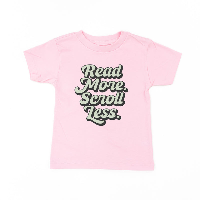 Read More. Scroll Less. - Short Sleeve Child Shirt